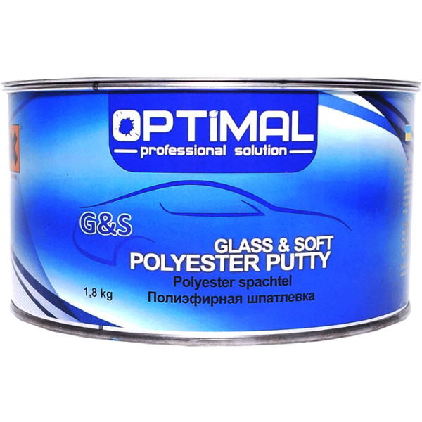 Шпатлевка со стекловолокном OPTIMAL Glass & Soft (OPS-G&S1800)